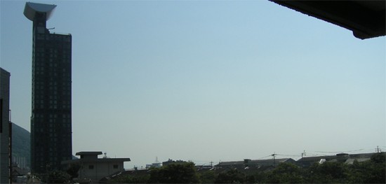 自宅!のベランダからの眺め