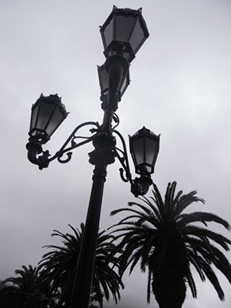老松公園の街灯
