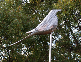 木彫の鳥