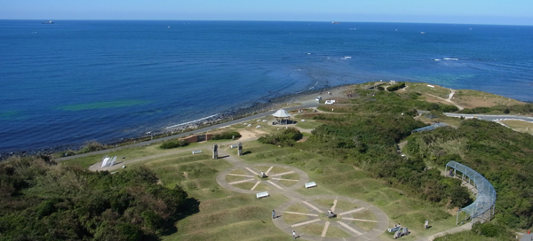 角島灯台からの眺望