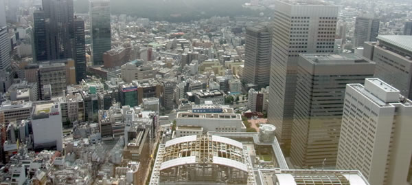 新宿センタービルからの眺め