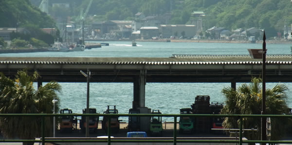 下関駅からの風景