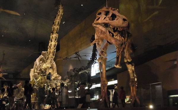 いのちの旅博物館の恐竜